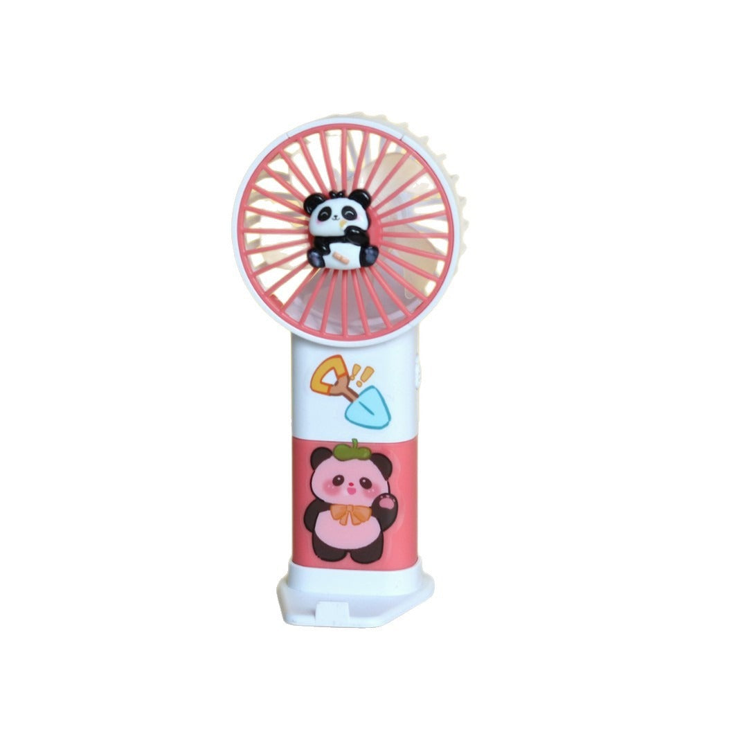 Unisex Bærbar Håndvifte i søtt Panda-design Skanto