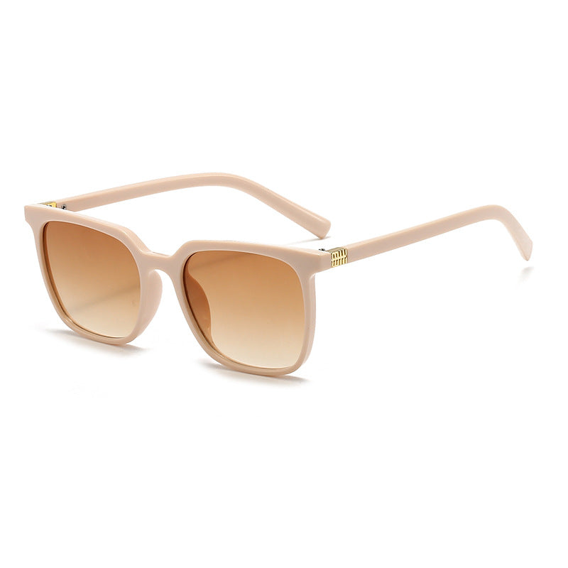 Dame moteriktig oversized solbrille Skanto