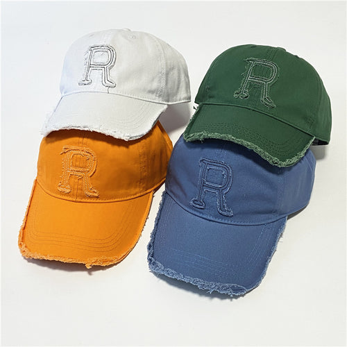 Kvinnenes Slitt Brodert Baseball Cap Skanto