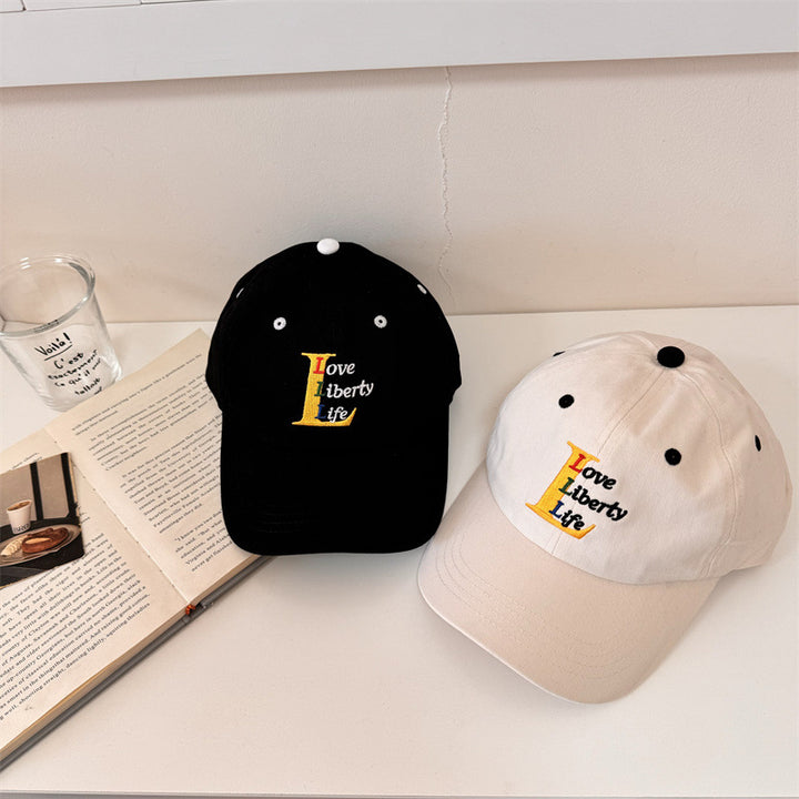 Kvinne Bomull Justerbar Brodert Baseball Cap Skanto