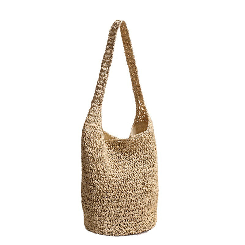 Håndlaget strikket bag Skanto