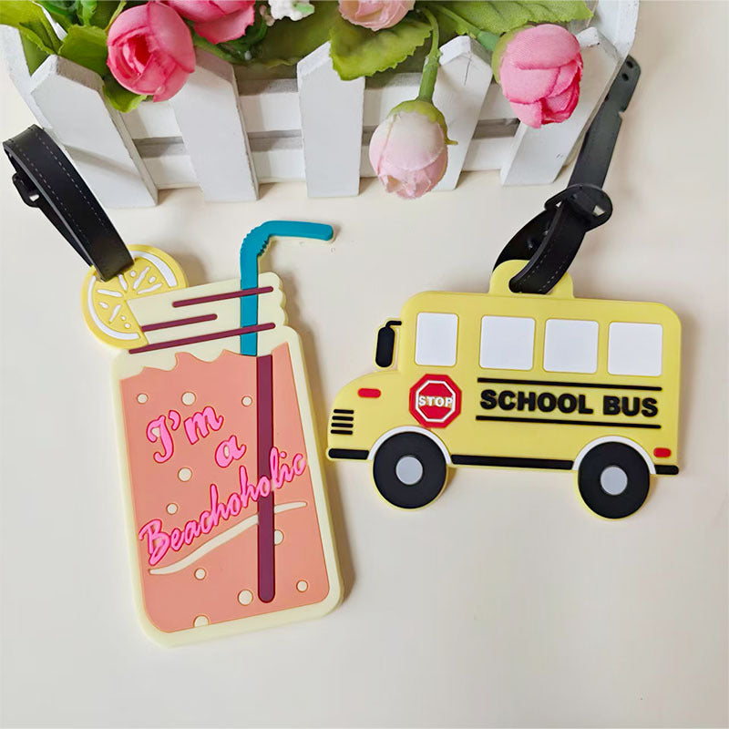 Unisex Mermaid Character Luggage Tag Skanto