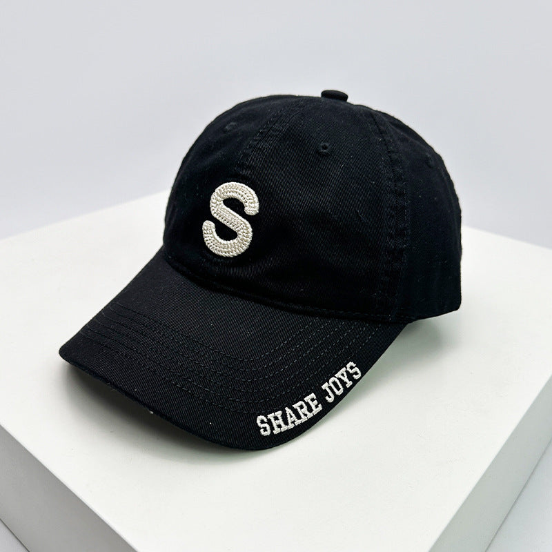 Herre Casual Bomull Slitt Caps Skanto