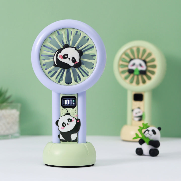 Kvinnelig bærbar miniblad med søtt panda-design Skanto