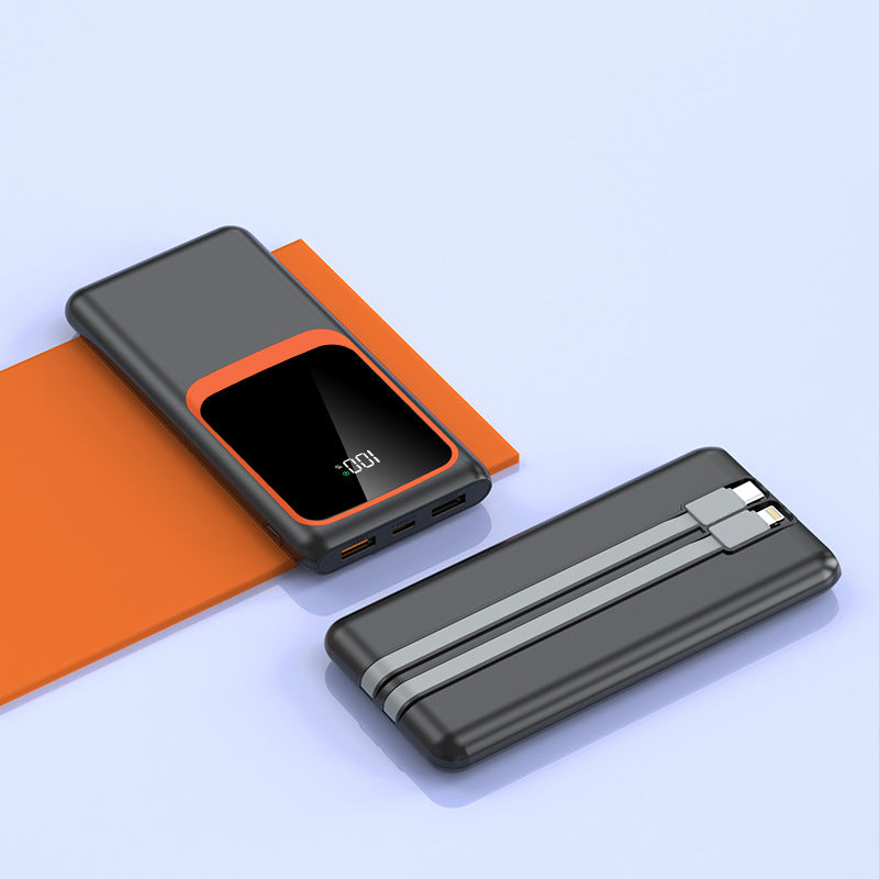 Powerbank med digital energivisning og hurtigladingsfunksjon Skanto