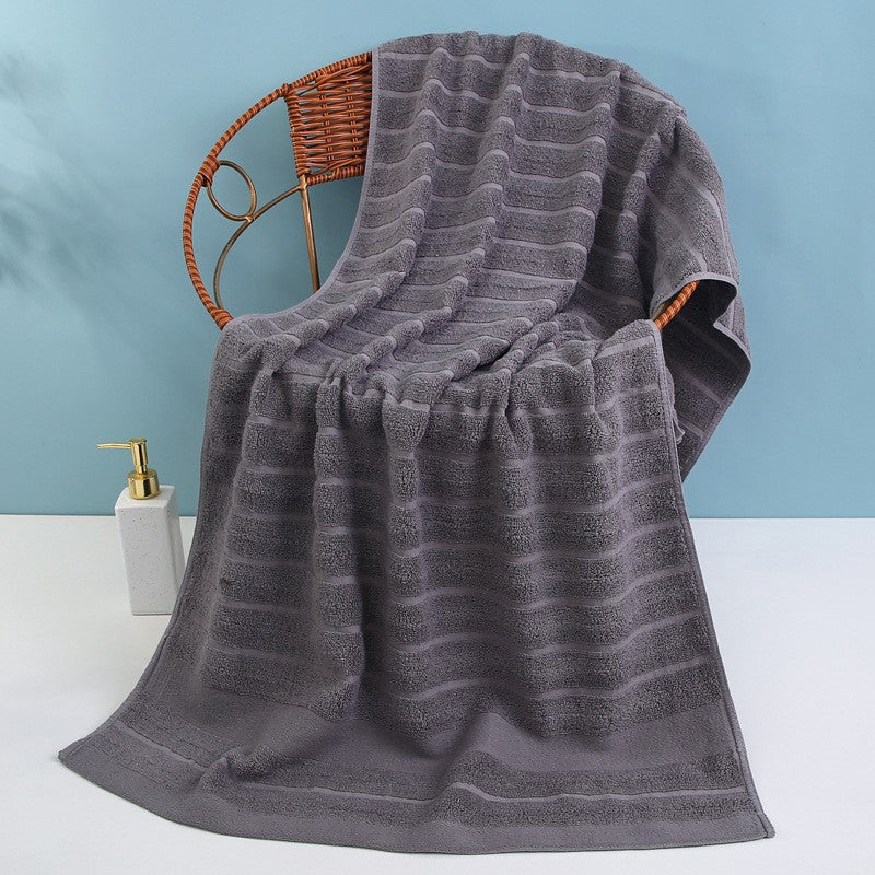 Frotteehåndkle med elegante striper Skanto