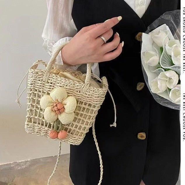 Håndlaget blomsterpose Skanto