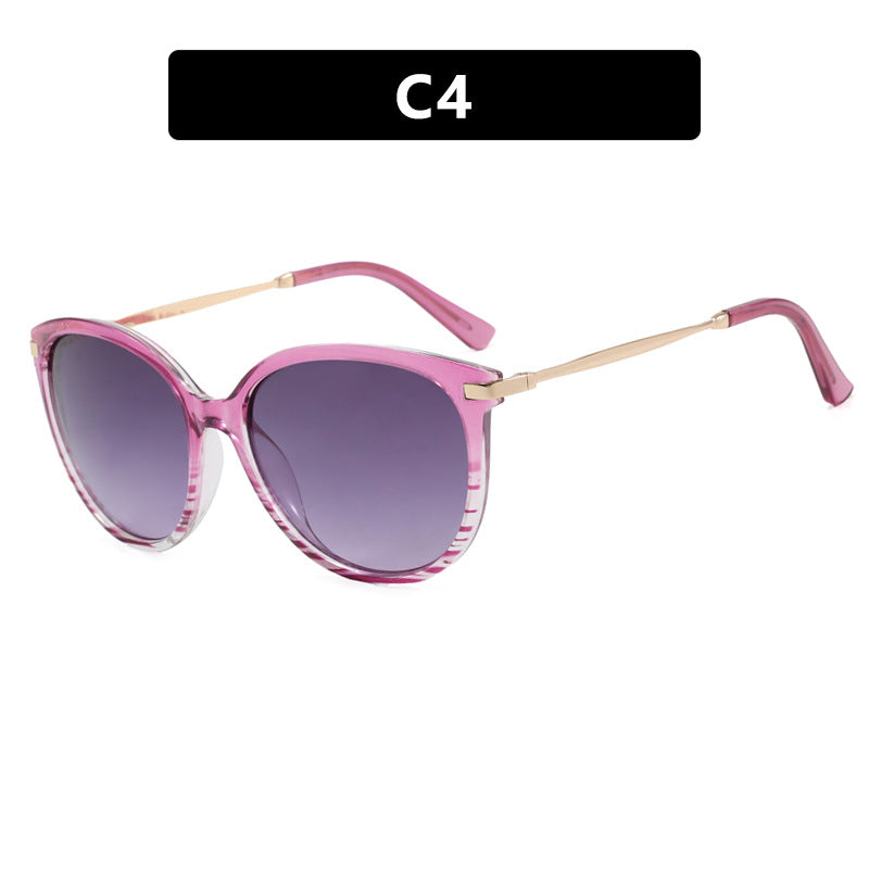 Dame solbriller i trendy Cat-Eye design med lett ramme og UV-beskyttelse Skanto