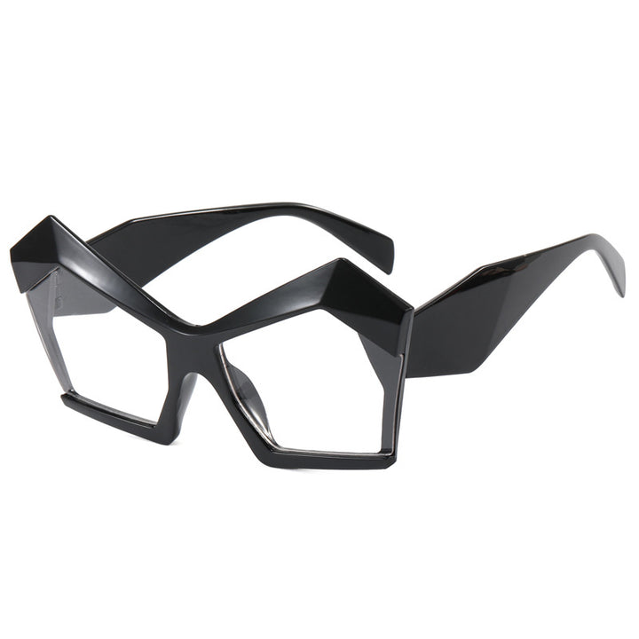 Dame geometrisk designerbrille Skanto