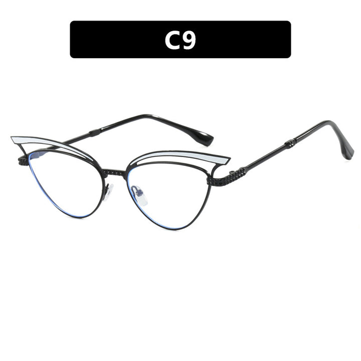 Dame Cat-Eye Briller med filigran designelement Skanto