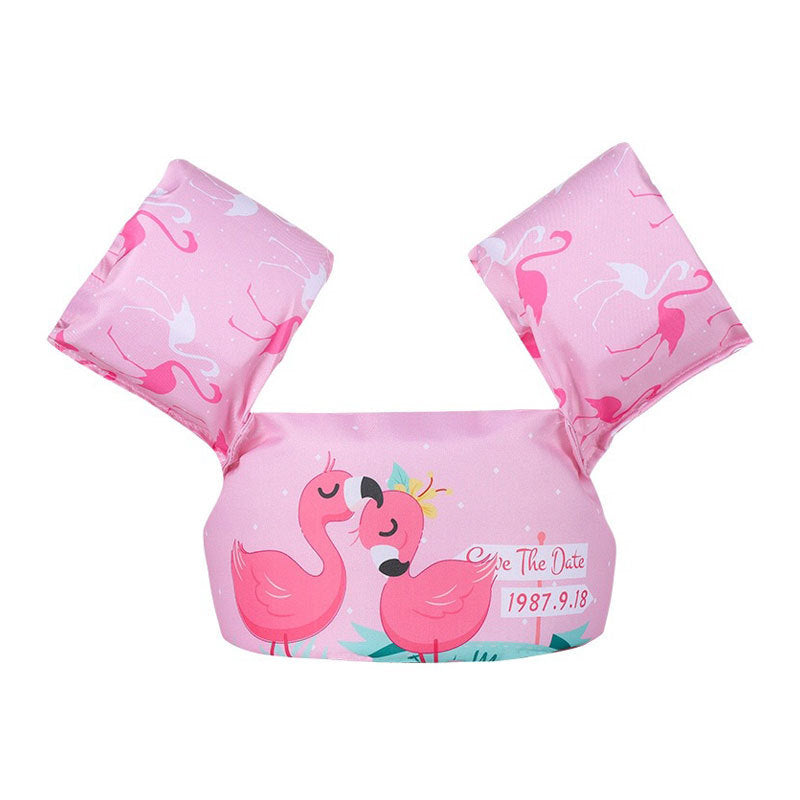 Kvinnenes oppblåsbare svømmehjelp med fargerik flamingo-design Skanto