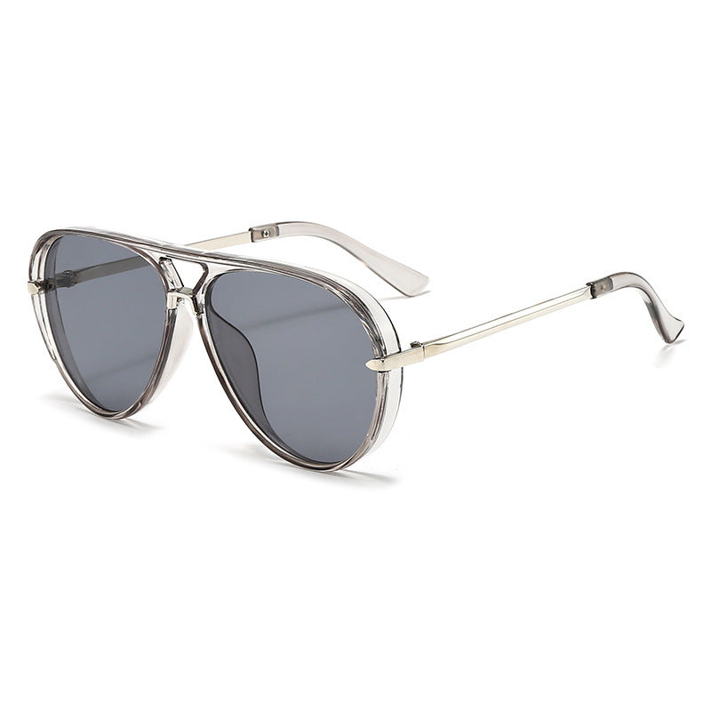 Dame pilot-solbrille med moderne metallramme og UV-beskyttelse Skanto