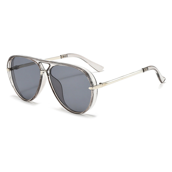 Dame pilot-solbrille med moderne metallramme og UV-beskyttelse Skanto
