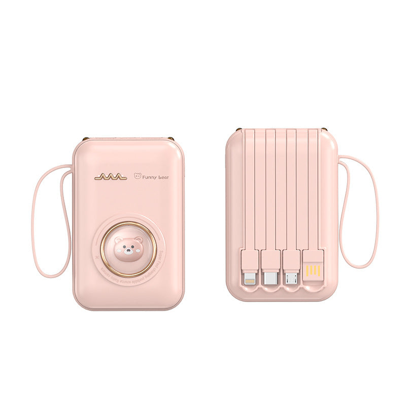 Powerbank med søtt bjørnedesign fra Skanto