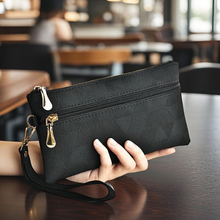 Elegant Clutch Med Praktisk Glidelås Skanto