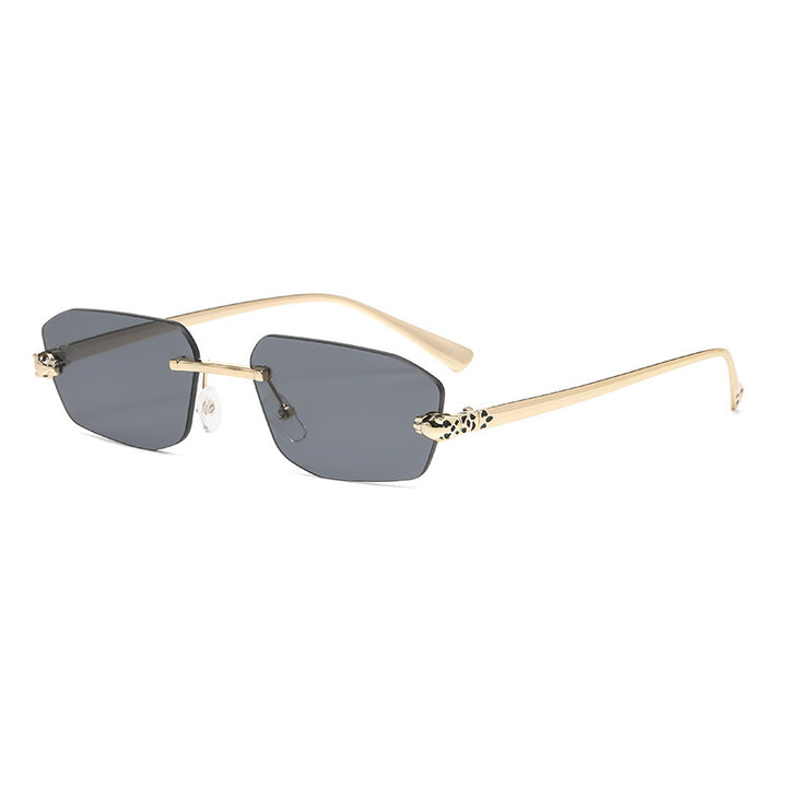 Dame elegant Halvram solbrille Skanto