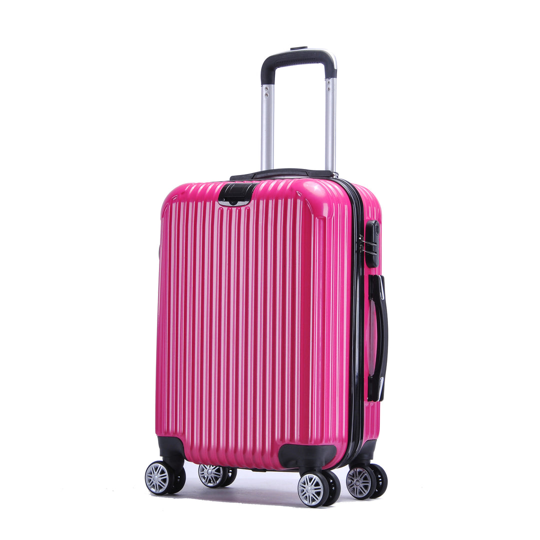 Unisex Compact Hard Shell Spinner Koffert Skanto