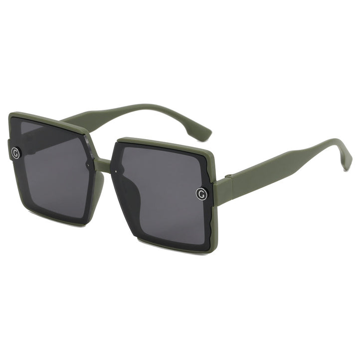 Dame kvadratisk solbrille med moderne design Skanto