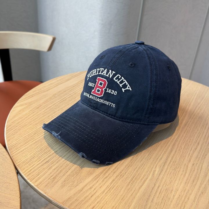 Herre's Slittet Bomulls Baseball Cap Skanto 1784270269