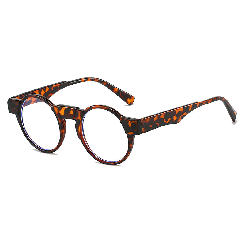 Dame moteriktig lesebrille med innovativt rundt rammedesign Skanto