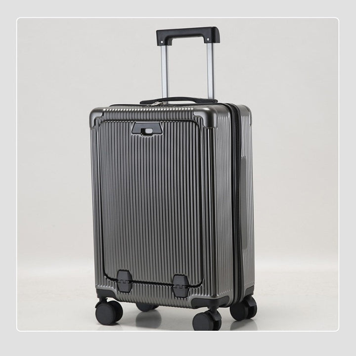 Unisex Holdbar Lett Utvidbar Hardt skall Spinner Koffert Skanto