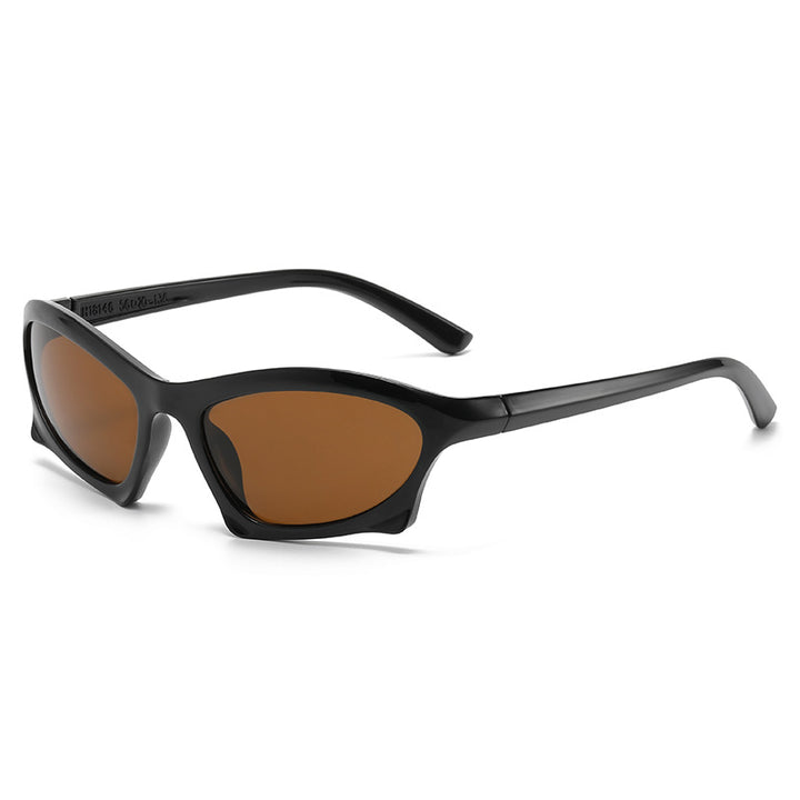Dame moteriktig solbrille med innovativ, ergonomisk ramme Skanto