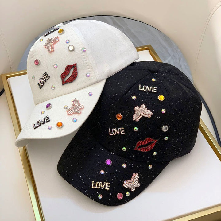 Kvinne Pyntet Grafisk Baseballcaps Skanto