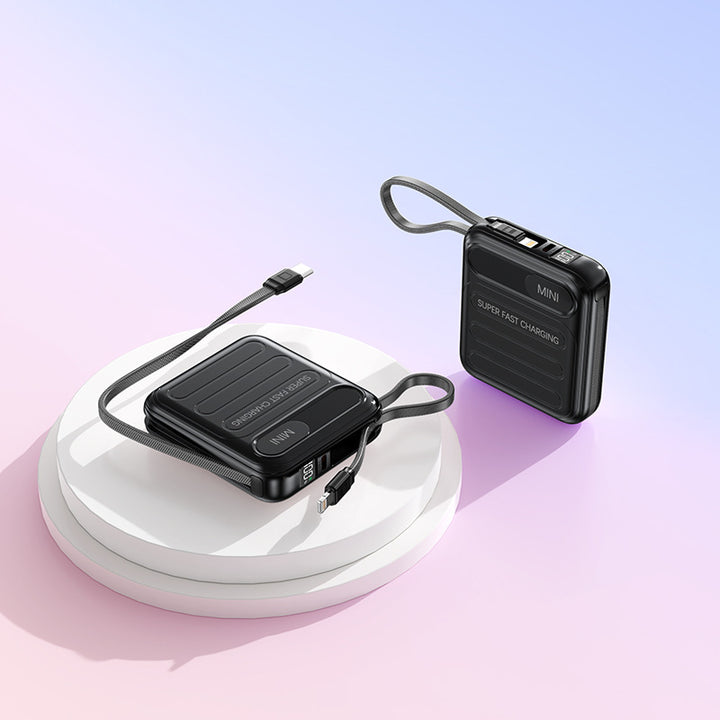 Mini Powerbank med superrask ladefunksjon Skanto