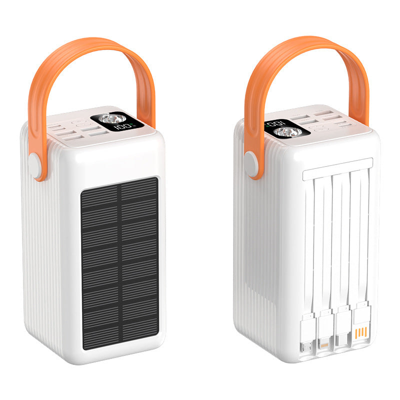 Bærbart solarlader med allsidige funksjoner Skanto