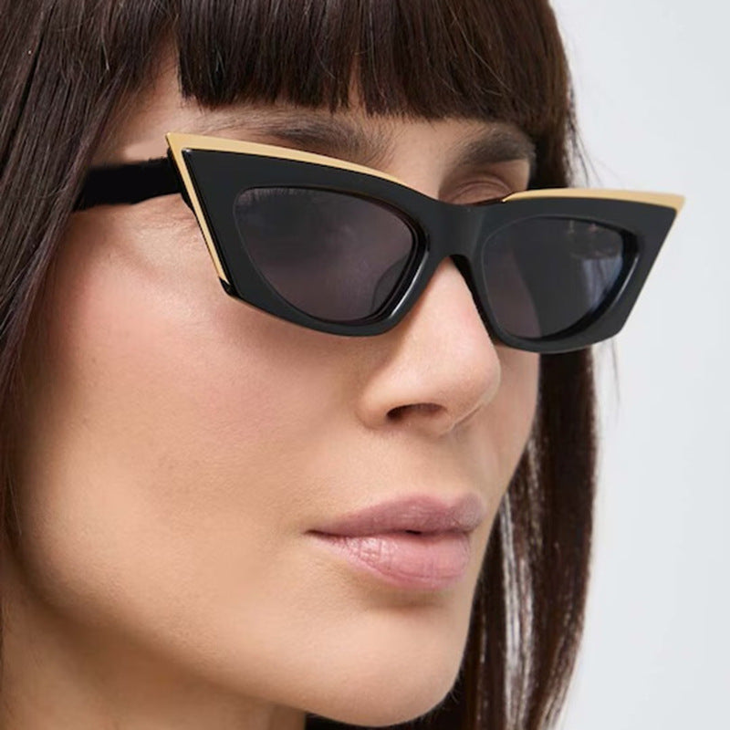 Damer ekstravagant Cat-Eye solbrille Skanto