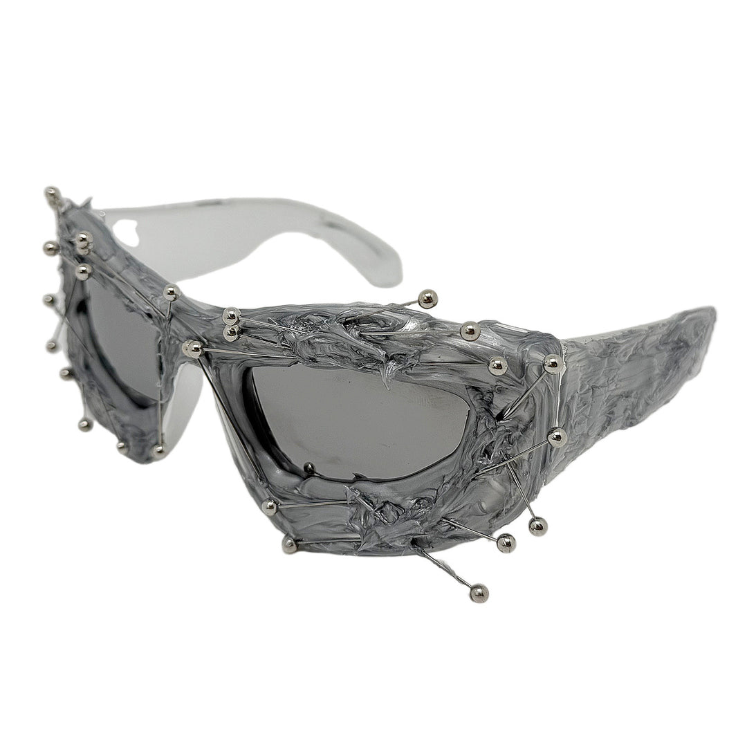 Dame Kreativ Design-solbrille med innovativ akcent Skanto