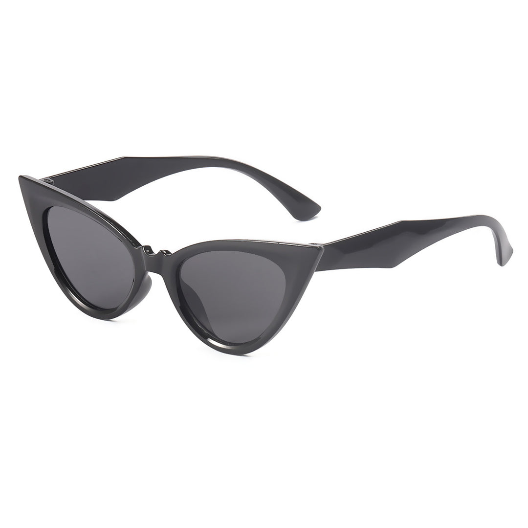 Dame Modische Katzenaugen Solbrille Skanto