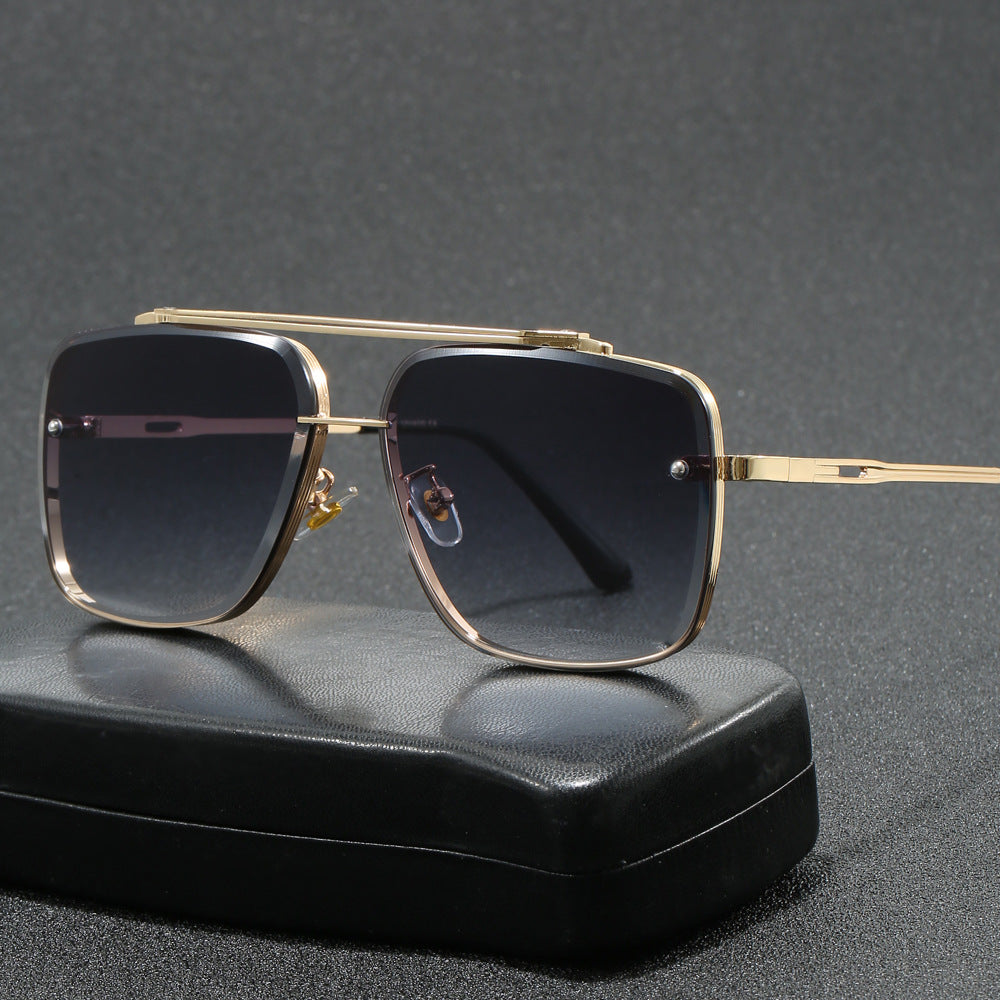Damer elegant kvadratisk designer solbrille Skanto