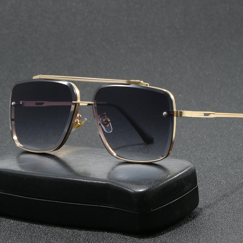 Damer elegant kvadratisk designer solbrille Skanto