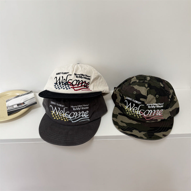 Herre Casual Brodert Baseball Cap Skanto 1783922050