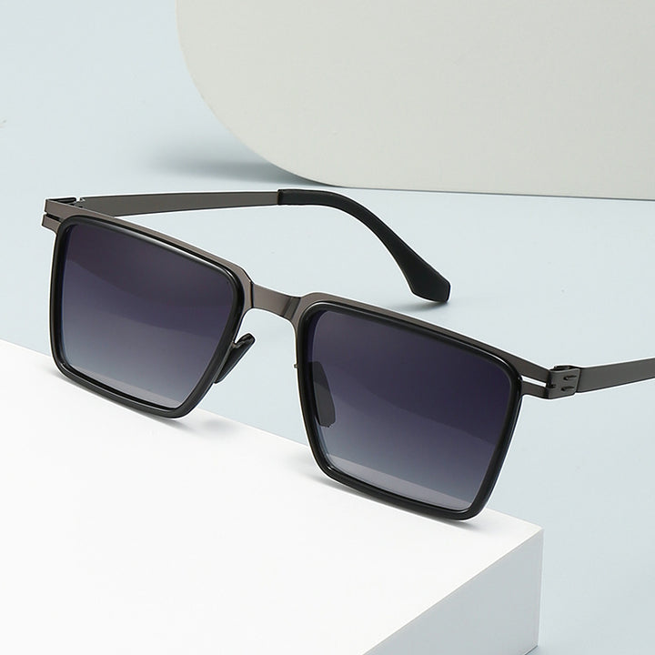 Dame Kvadratisk Designer Solbrille Skanto