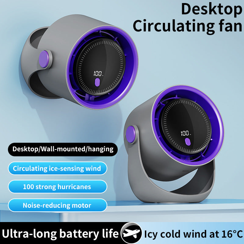 Unisex Digital Air Circulator Vifte Skanto