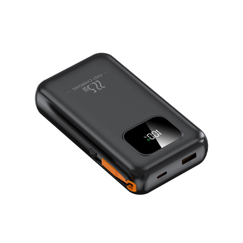 Høyytelses powerbank med intelligent LED-skjerm og hurtiglading funksjon Skanto
