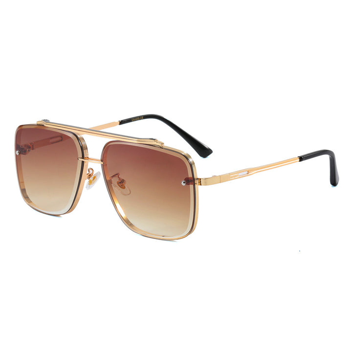 Damer elegant kvadratisk designer solbrille Skanto