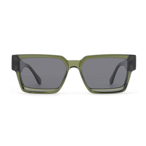 Dame moteriktig solbrille i stilfull design med bred ramme Skanto