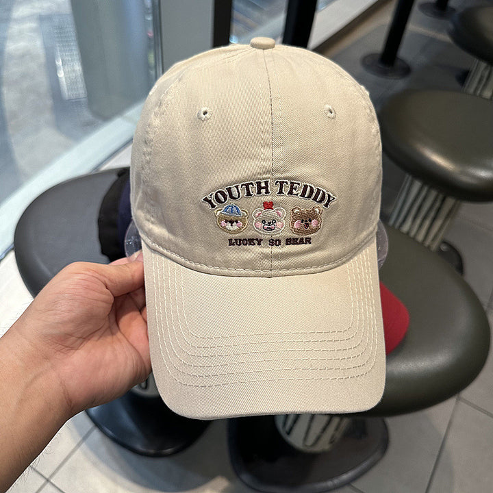 Unisex Brodert Karakter Caps Skanto