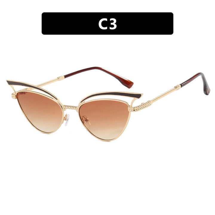Dame Cat-Eye Briller med filigran designelement Skanto