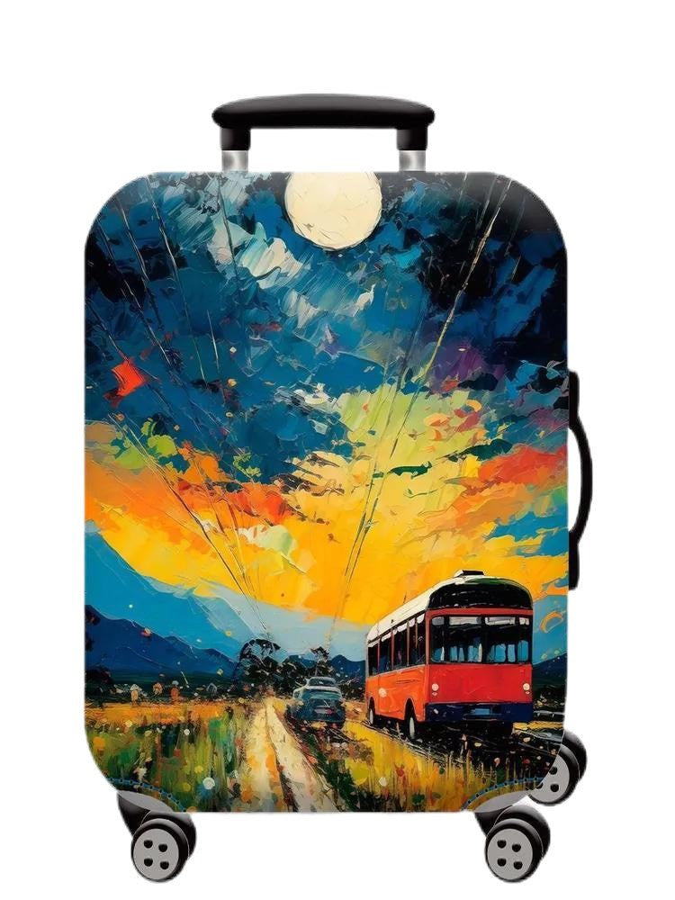 Kunstnerisk Hard Shell Bagasje Skanto
