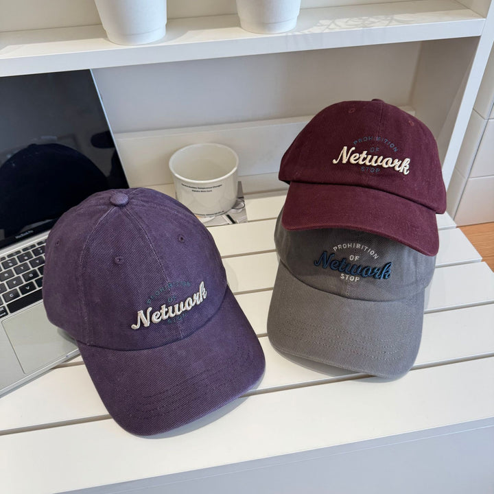 Kvinnenes Klassiske Broderte Hverdags Caps Skanto