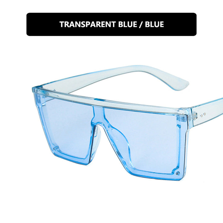 Damer futuristisk solbrille i beskyttende oversized-format Skanto