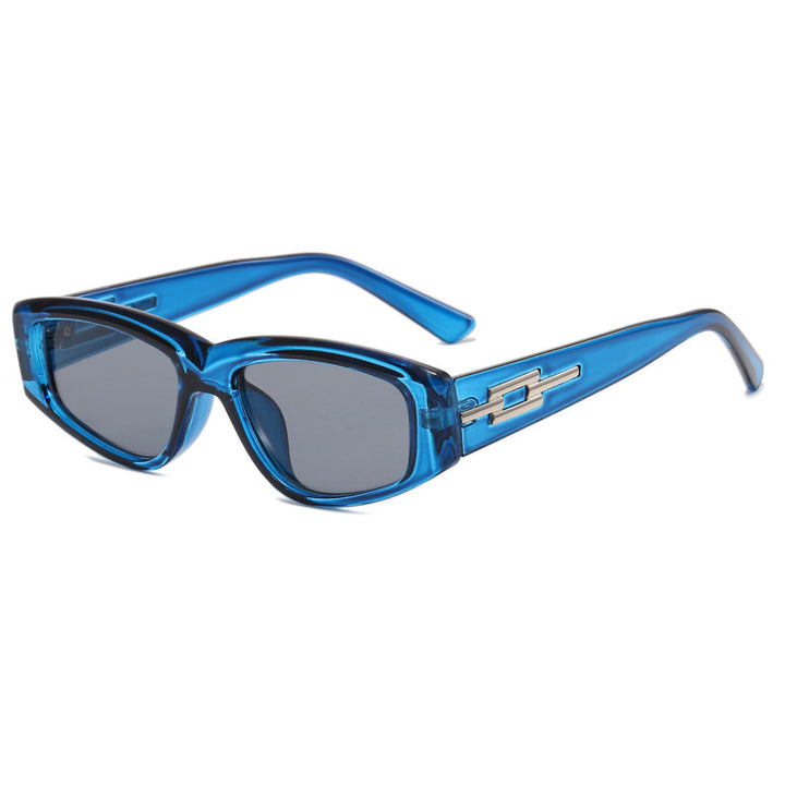 Dame fashion solbrille med elegant rammedekor Skanto