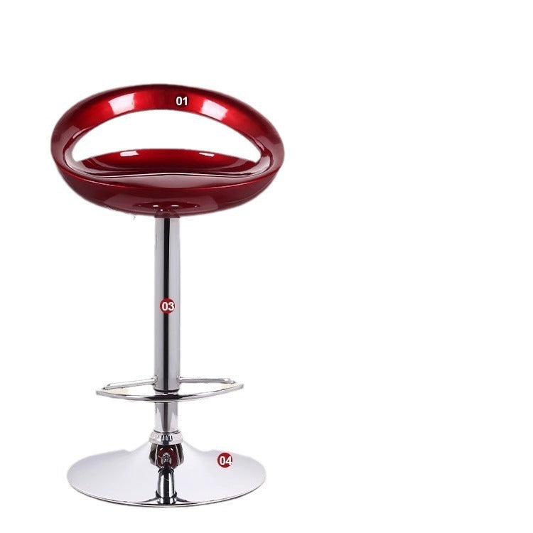 Høydejusterbar Barstol Med Ergonomisk Design Skanto