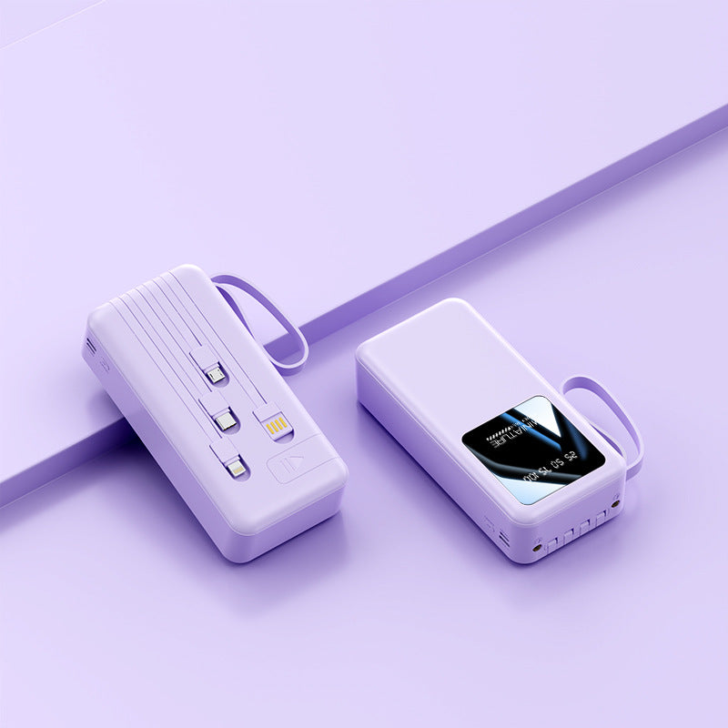 Bærbar Powerbank med intelligent energivisning og flere USB-tilkoblinger Skanto