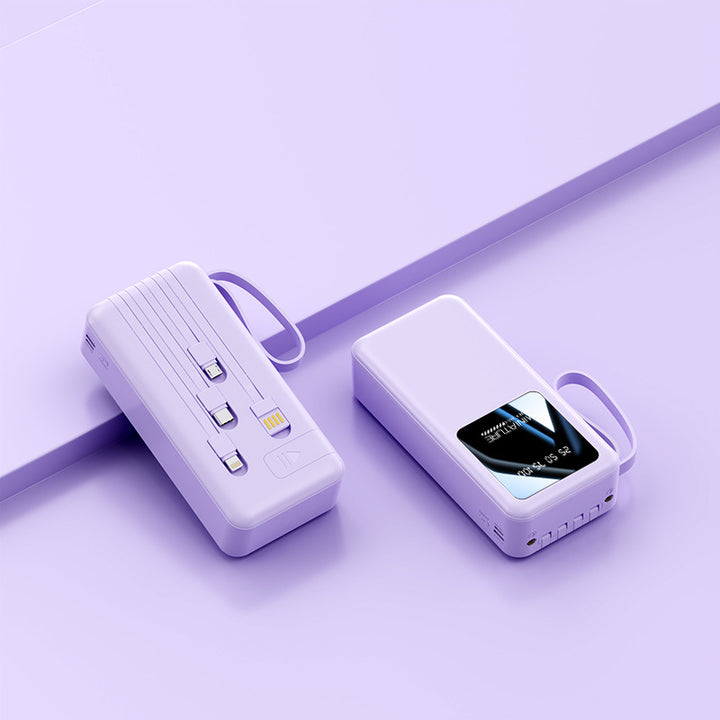 Bærbar Powerbank med intelligent energivisning og flere USB-tilkoblinger Skanto