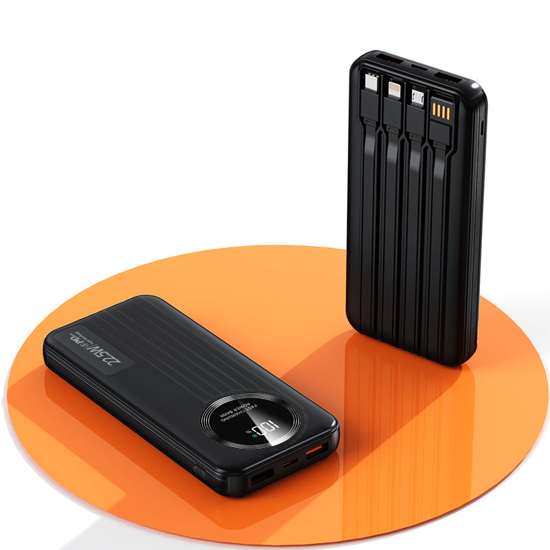 Høyytelses powerbank med Smart-LED-skjerm Skanto